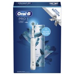 Oral-B Pro 1 Spazzolino Elettrico Bianco