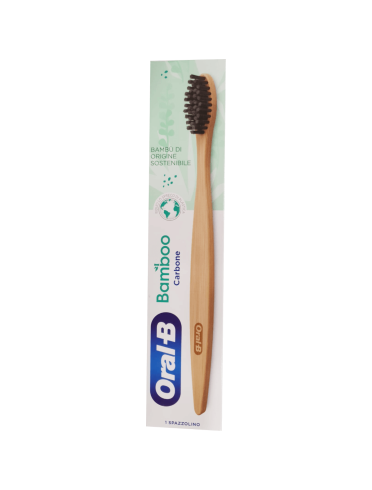 Oral-b - spazzolino in bamboo carbon