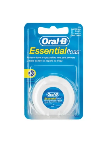 Oral-b essential floss - filo interdentale non cerato - 50 m Oral-b essential floss - filo interdentale non cerato - 50 m