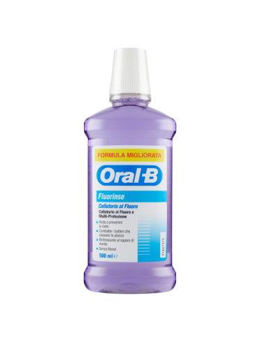 Oral-b fluorinse - collutorio al fluoro - 500 ml