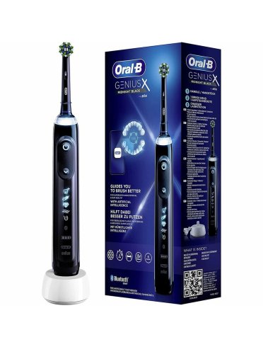 Oral-b geniusx - spazzolino elettrico - colore nero