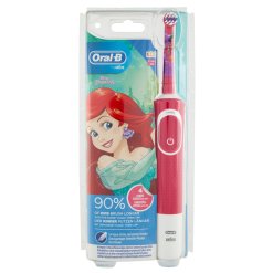 Oral-B Power Vitality D100 - Spazzolino Elettrico per Bambini - Edizione Disney Princess