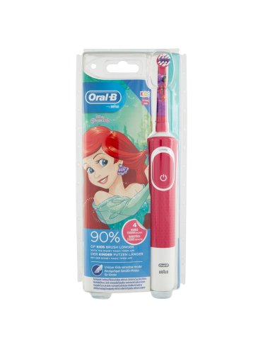 Oral-b power vitality d100 - spazzolino elettrico per bambini - edizione disney princess