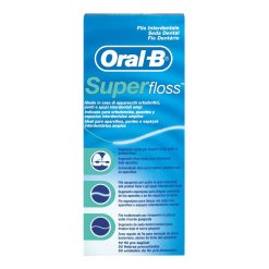 Oral-B Super Floss - Filo Interdentale - 50 Pezzi