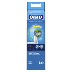 Oral-B - Testine di Ricambio Precision Clean per Spazzolino Elettrico - 3 Testine