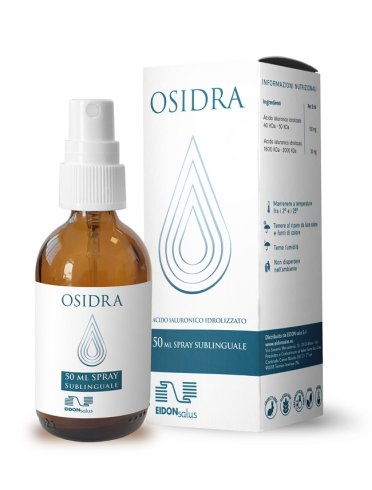 Osidra - integratore spray con acido ialuronico sublinguale - 50 ml