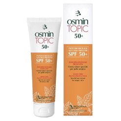 Biogena Osmin Topic 50+ - Crema Solare per Pelle Atopica con Protezione Molto Alta SPF 50+ - 90 ml