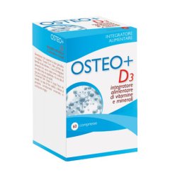Osteo+ D3 Integratore Ossa e Denti 60 Compresse
