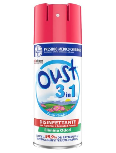 Oust 3 in 1 fresh garden disinfettante spray 400 ml