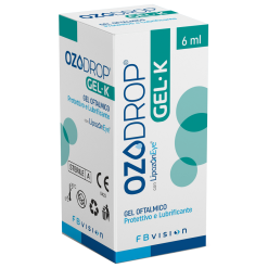 Ozodrop Gel K - Gel Oftalmico Protettivo e Lubrificante - 6 ml