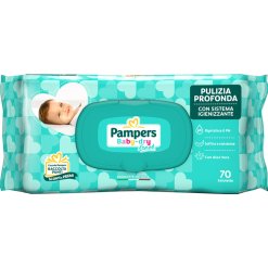 Pampers Baby Dry Fresh - Salviette Detergenti - 70 Pezzi