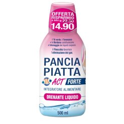Pancia Piatta Act Forte Integratore Drenante 500 ml
