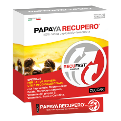 Zuccari Papaya Recupero Integratore Energizzante 14 Stick