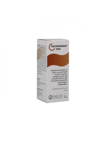 Pascopankreat vital pascoe - integratore omeopatico - gocce 20 ml