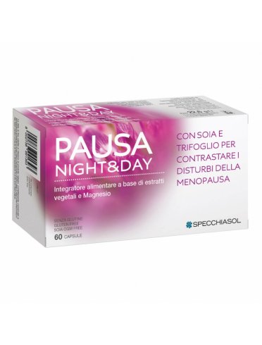 Pausa night & day - integratore per la menopausa - 60 capsule