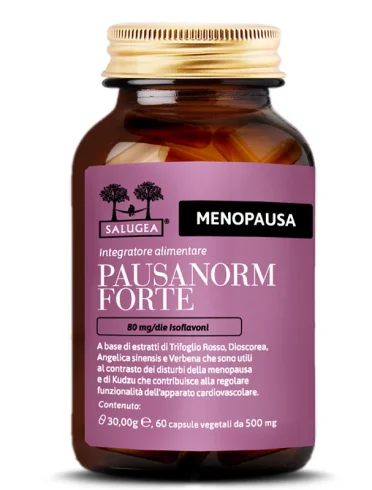 Salugea pausanorm forte - integratore per la menopausa - 60 capsule vegetali Salugea pausanorm forte - integratore per la menopausa - 60 capsule vegetali