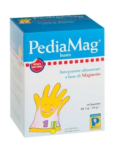 Pediamag - integratore di magnesio - 10 bustine Pediamag - integratore di magnesio - 10 bustine