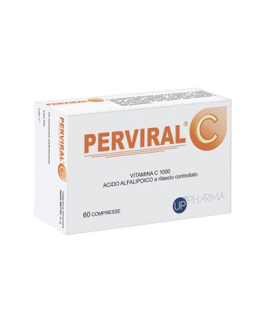 Perviral c integratore vitamina c e acido alfalipoico 60 compresse