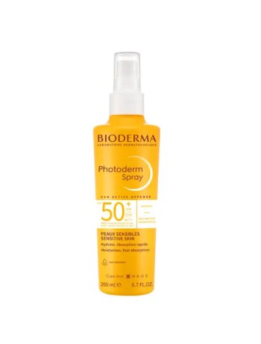 Bioderma photoderm spray - solare corpo con protezione molto alta spf 50+ - 200 ml