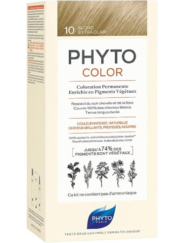 Phytocolor 10 biondo chiarissimo extra tintura capelli