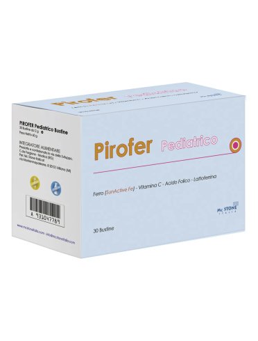 Pirofer pediatrico - integratore di ferro - 30 buste