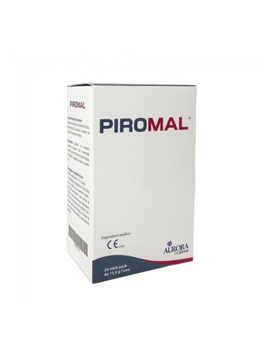 Piromal gel - trattamento dell'iperacidità gastrica e reflusso - 20 stick