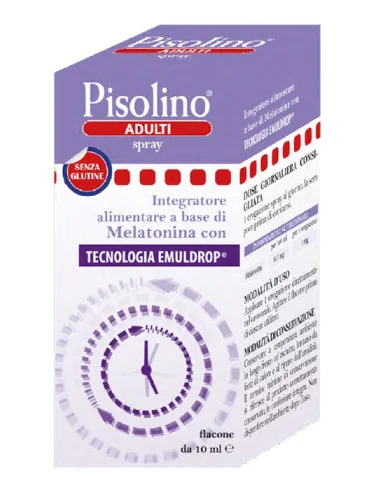 Pisolino spray adulti - integratore con melatonina per favorire il sonno - 10 ml Pisolino spray adulti - integratore con melatonina per favorire il sonno - 10 ml