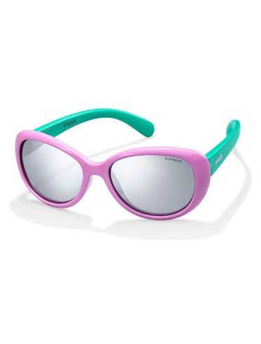 Polaroid occhiali da sole kids viola e verde 8004/s t5f