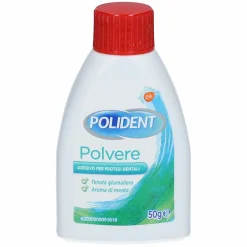 Polident Polvere Menta - Adesivo per Protesi Dentarie - 50 g