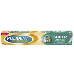 Polident Super Tenuta + Sigillante - Adesivo per Protesi Dentale Gusto Menta Delicata - 70 g