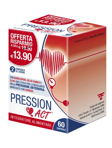 Pression act integratore regolarità pressione 60 capsule