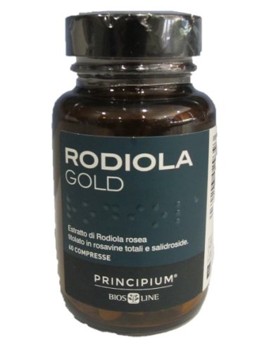 Principium rodiola gold - integratore per stanchezza fisica e mentale - 60 compresse