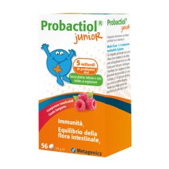 Probactiol Junior - Integratore per l'Equilibrio della Flora Intestinale - 56 Compresse Masticabili