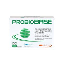 Probiobase - Integratore di Fermenti Lattici Probiotici - 20 Capsule