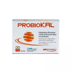 Probiokal - Integratore di Probiotici e Fermenti Lattici - 20 Capsule