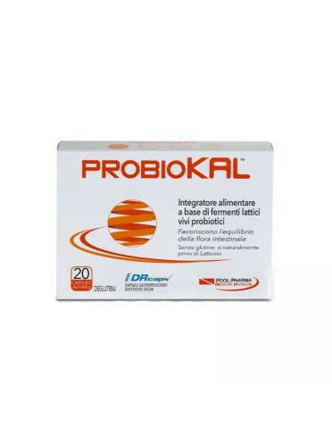 Probiokal - integratore di probiotici e fermenti lattici - 20 capsule