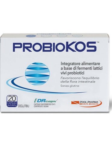 Probiokos - integratore di fermenti lattici - 20 capsule
