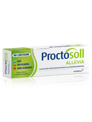 Proctosoll allevia gel - prevenzione delle emorroidi - 40 ml