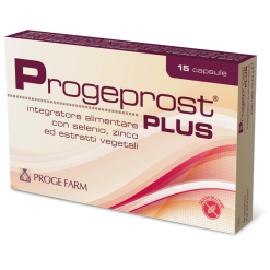 Progeprost Plus Integratore Prostata 15 Capsule