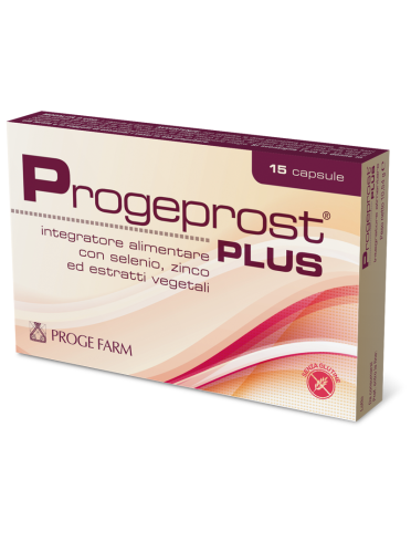 Progeprost plus integratore prostata 15 capsule