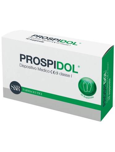 Prospidol - dispositivo per il benessere della prostata e vie urinarie - 10 supposte