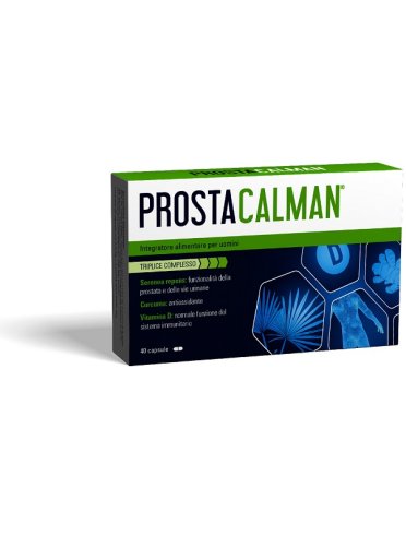 Prostacalman - integratore per la funzionalità della prostata - 40 capsule