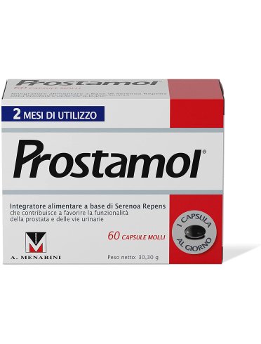 Prostamol - integratore alimentare per prostata e vie urinarie - 60 capsule