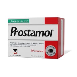 Prostamol - Integratore per Prostata e Vie Urinarie - 90 Capsule