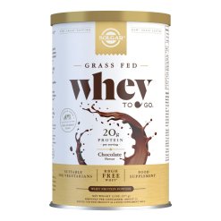 Solgar Protein Whey Chocolate - Integratore per Massa Muscolare - 377 g