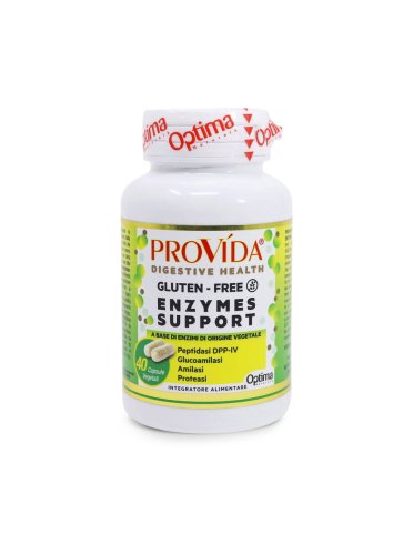 Provida glute free enzymes support - integratore digestivo - 40 capsule Provida glute free enzymes support - integratore digestivo - 40 capsule