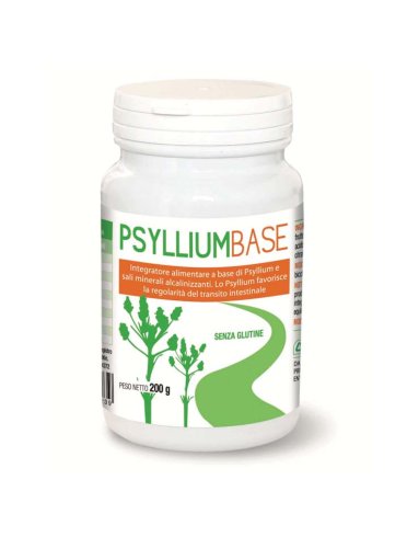 Psyllium base polvere integratore transito intestinale 200 g