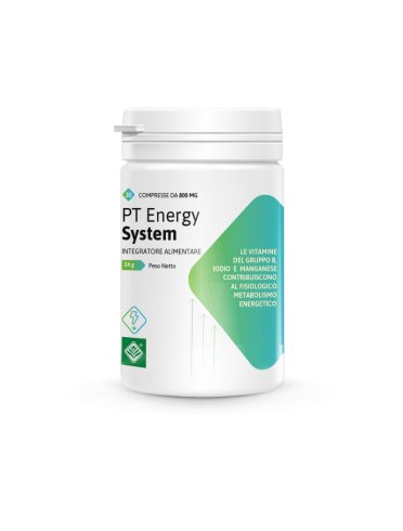 Pt energy system integratore metabolismo energetico 30 compresse