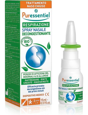 Puressentiel respirazione spray nasale decongestionante 15 ml
