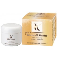 Puro Burro di Karitè con Oli Essenziali - Crema Idratante per Pelle Secca - 200 ml